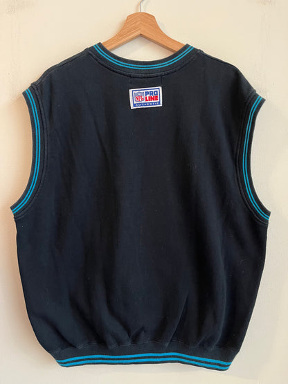 90s Carolina Panthers Reebok Pro Line Vest (XL)