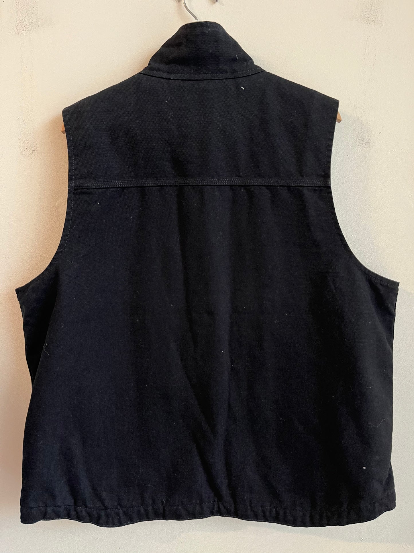 Carolina Panthers Carhartt Sherpa Lined Custom Vest (L)