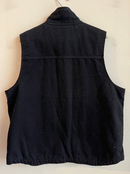 Carolina Panthers Carhartt Sherpa Lined Custom Vest (L)