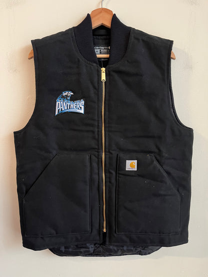 Carolina Panthers Carhartt Insulated Custom Vest (M)
