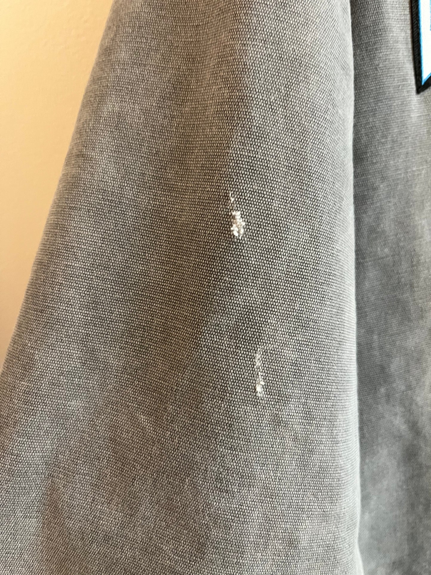 00s Carolina Panthers Flannel Lined Faded Custom Walls Jacket (XL)