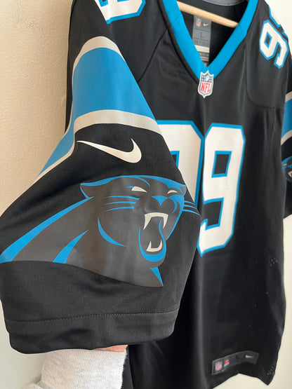 00s Carolina Panthers Kawann Short Nike Home Jersey (L)