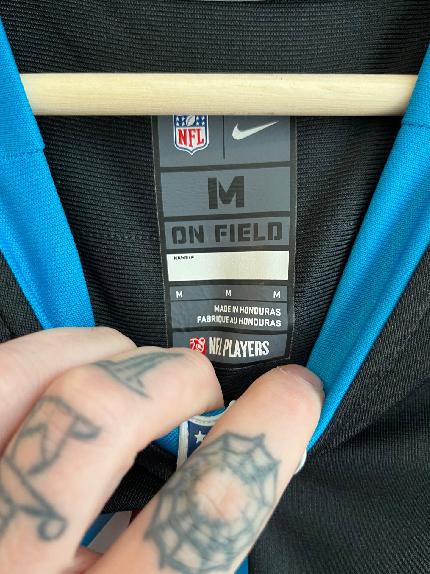 2010s Carolina Panthers Cam Newton Nike Home Jersey (M)