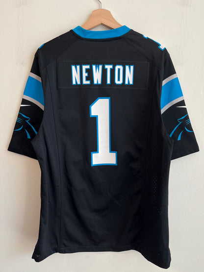 2010s Carolina Panthers Cam Newton Nike Home Jersey (M)