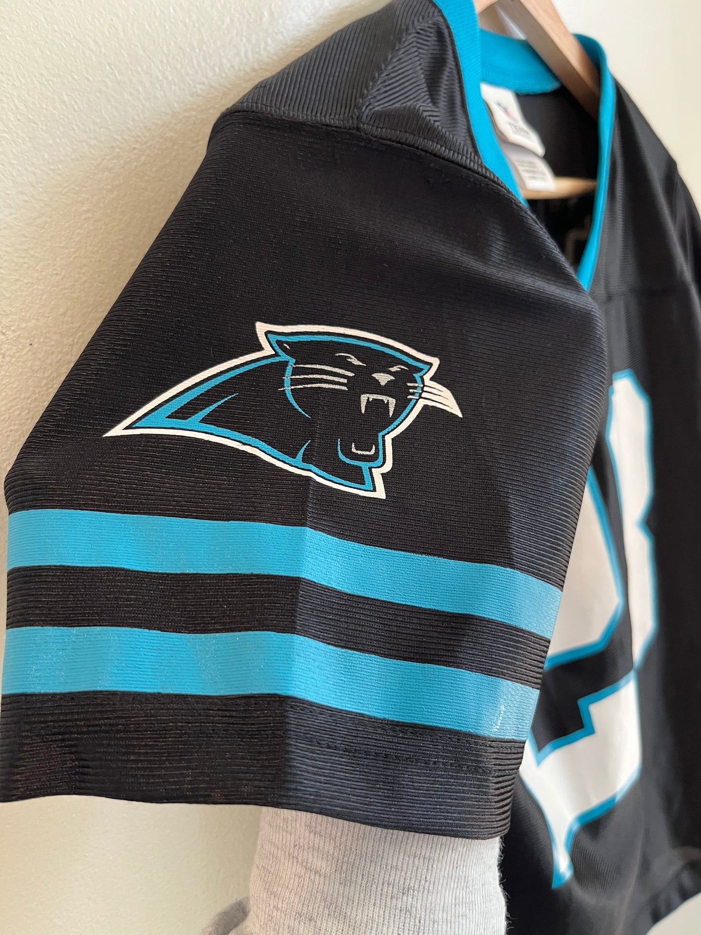00s Carolina Panthers Jonathan Stewart Team Apparel Jersey (Youth L)