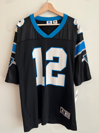 1996 Carolina Panthers Kerry Collins Starter Jersey (L)