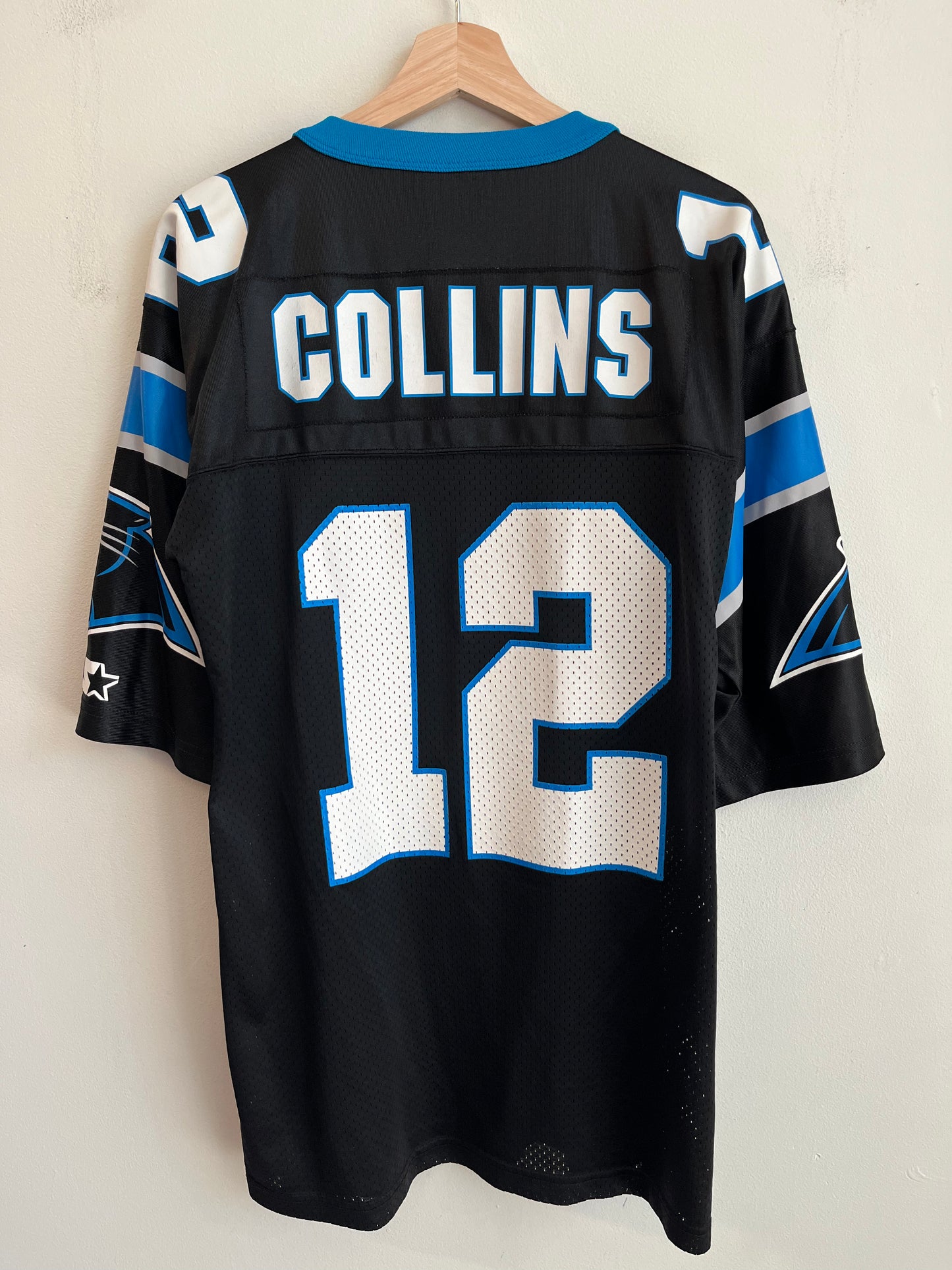 1996 Carolina Panthers Kerry Collins Starter Jersey (L)