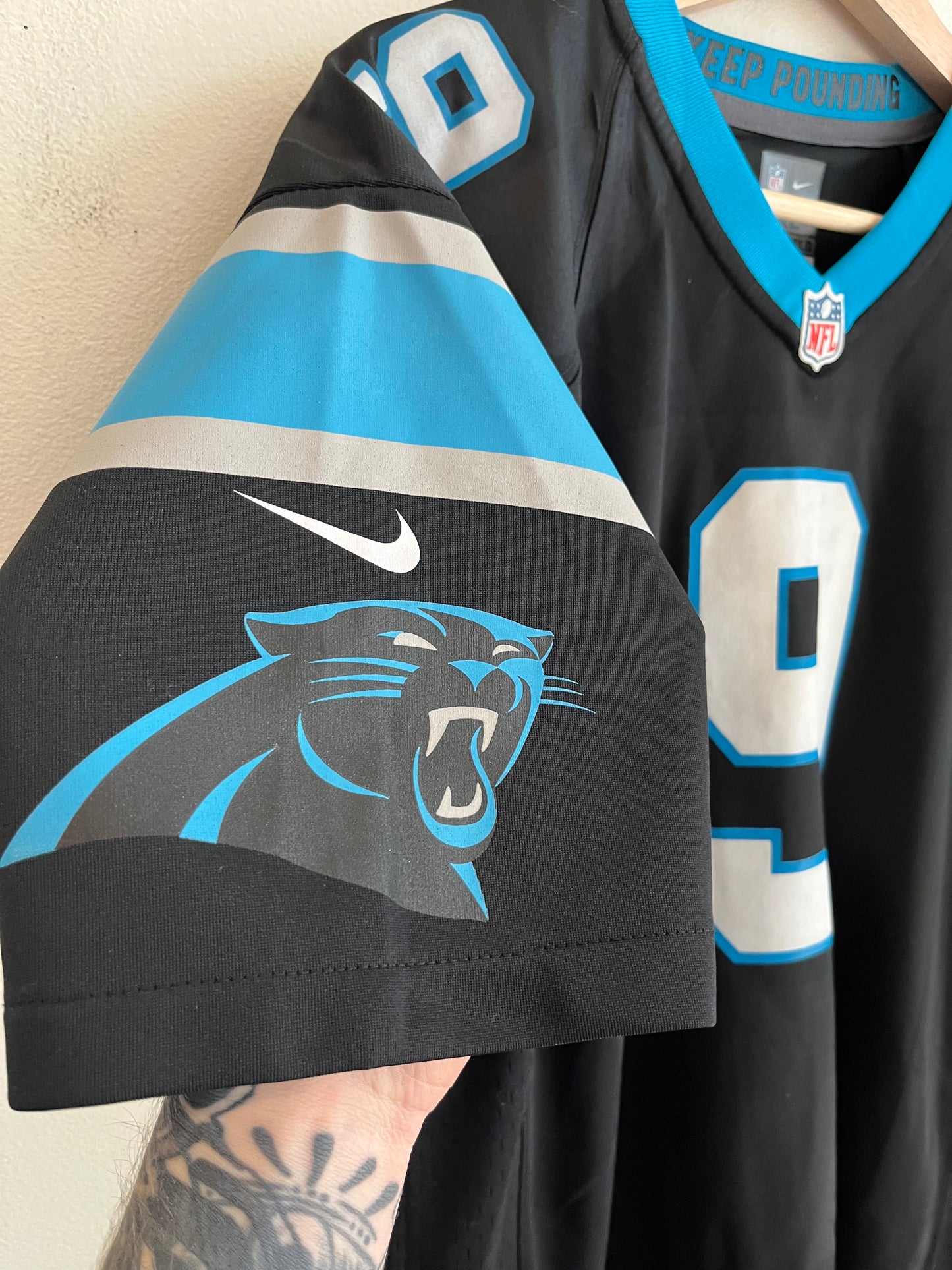 2016 Carolina Panthers Graham Gano Nike Home Jersey (Youth XL)