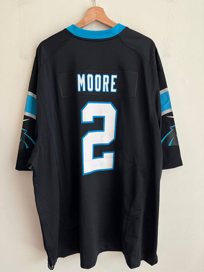 2022 Carolina Panthers DJ Moore Deadstock Nike Home Jersey (XXXXL)