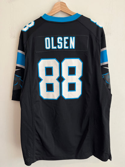 2012 Carolina Panthers Greg Olsen Nike Home Jersey (XL)