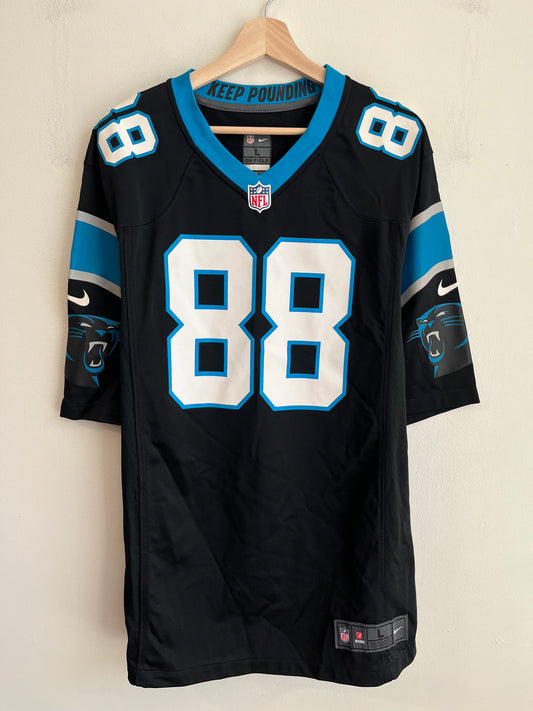 2010s Carolina Panthers Greg Olsen Nike Home Jersey (L)