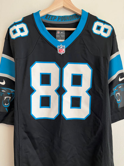 2010s Carolina Panthers Greg Olsen Nike Home Jersey (L)