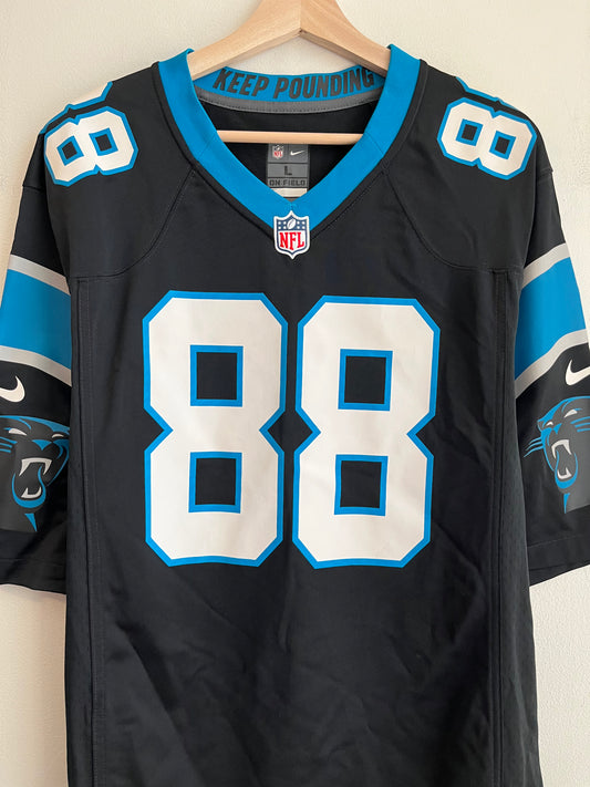 2010s Carolina Panthers Greg Olsen Nike Home Jersey (L)