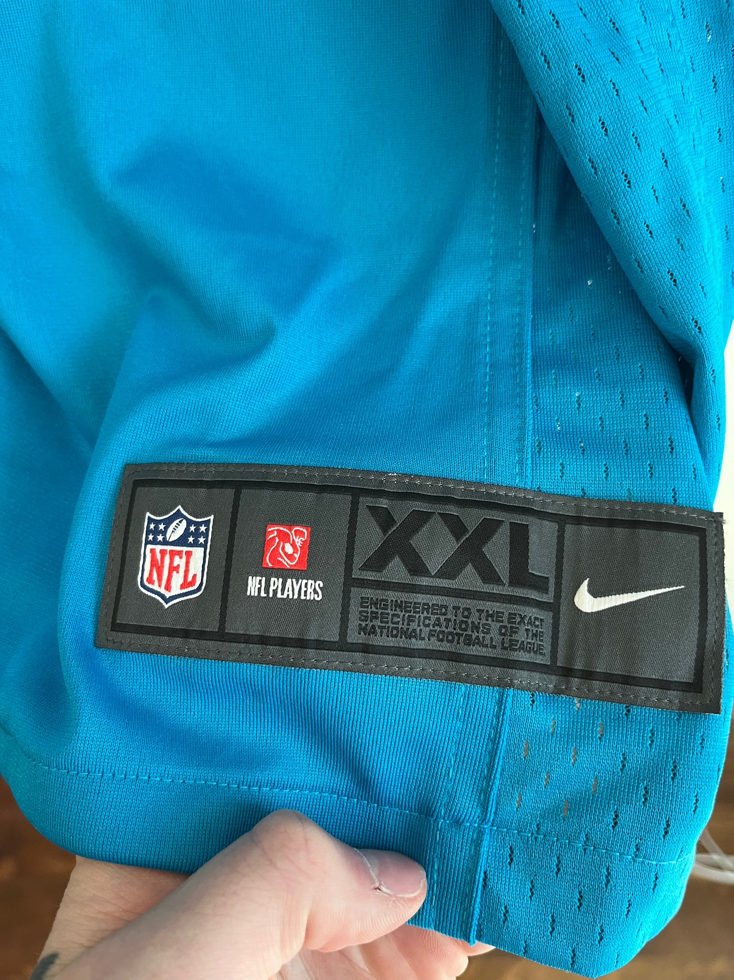 2010s Carolina Panthers Luke Kuechly Blue Nike Jersey (XXL)