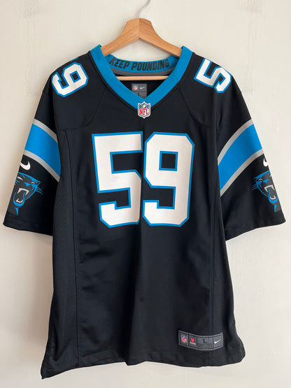 2016 Carolina Panthers Luke Kuechly Nike Home Jersey (L)