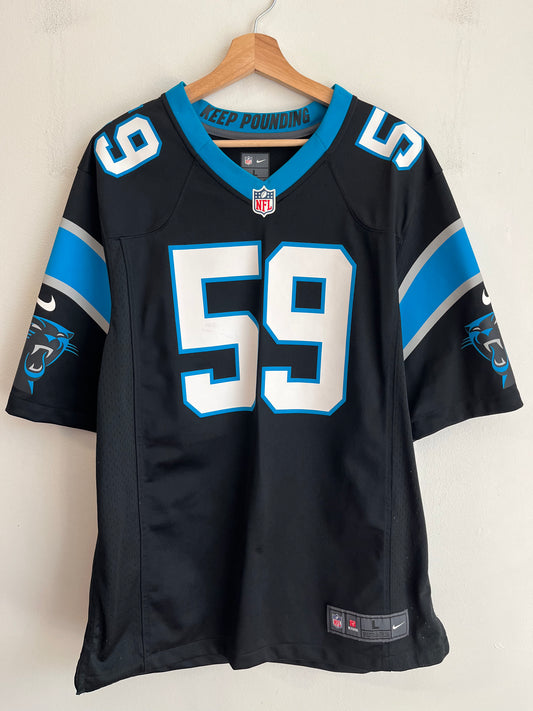 2016 Carolina Panthers Luke Kuechly Nike Home Jersey (L)