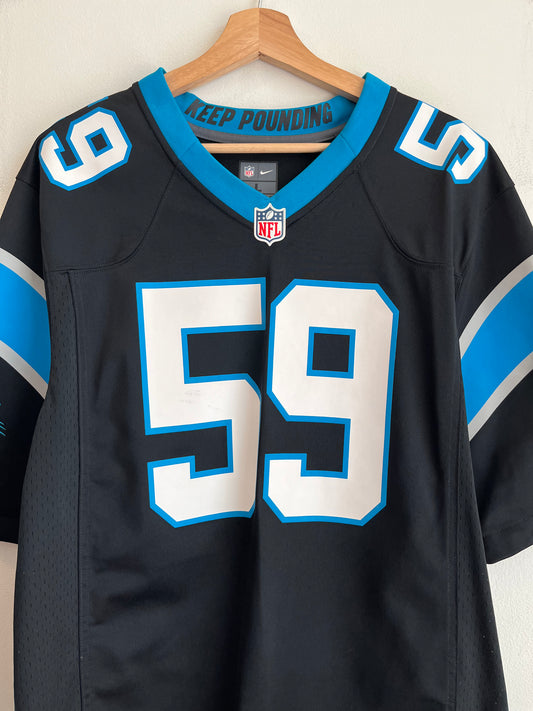 2016 Carolina Panthers Luke Kuechly Nike Home Jersey (L)