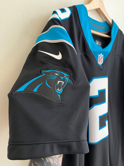 2022 Carolina Panthers DJ Moore Stitched Nike Home Jersey (XL)
