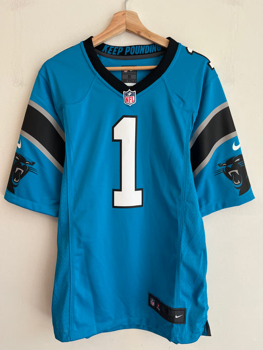 2016 Carolina Panthers Cam Newton Blue Nike Jersey (S)