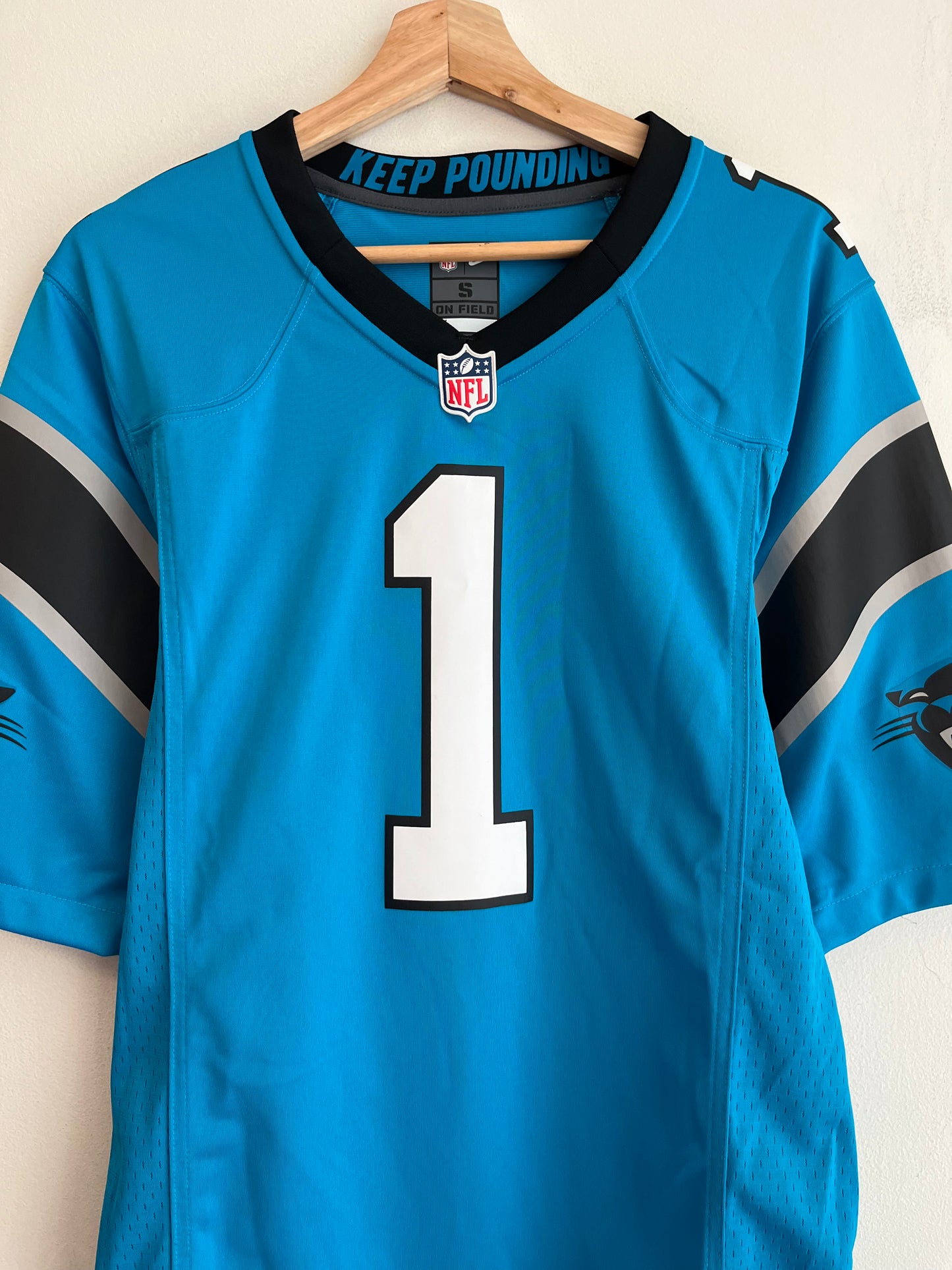2016 Carolina Panthers Cam Newton Blue Nike Jersey (S)