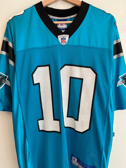 00s Carolina Panthers Armanti Edwards Blue Jersey (S)