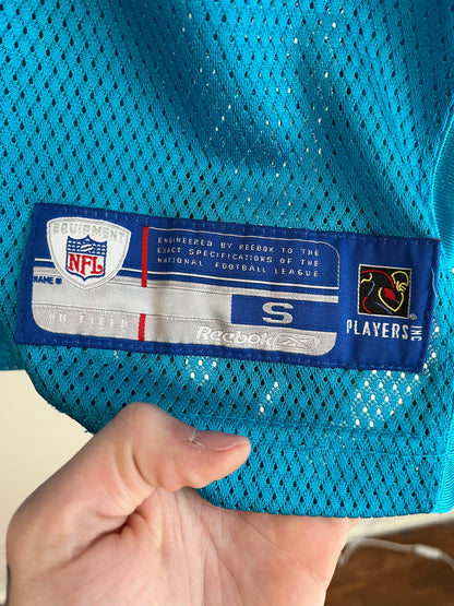 00s Carolina Panthers Armanti Edwards Blue Jersey (S)