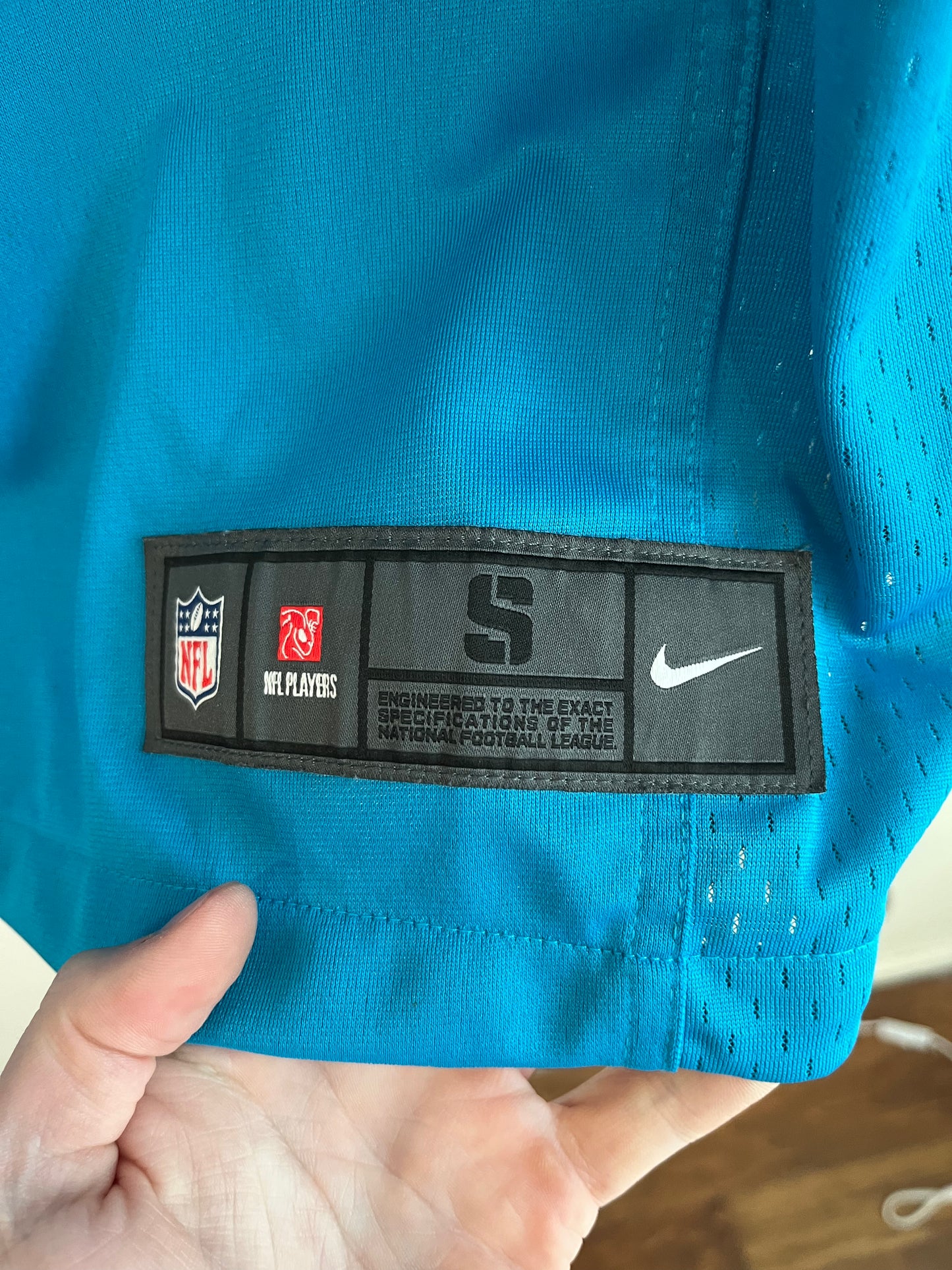 2016 Carolina Panthers Cam Newton Blue Jersey (S)