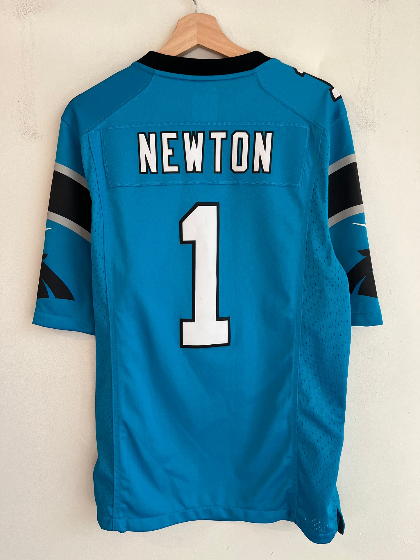 2016 Carolina Panthers Cam Newton Blue Jersey (S)