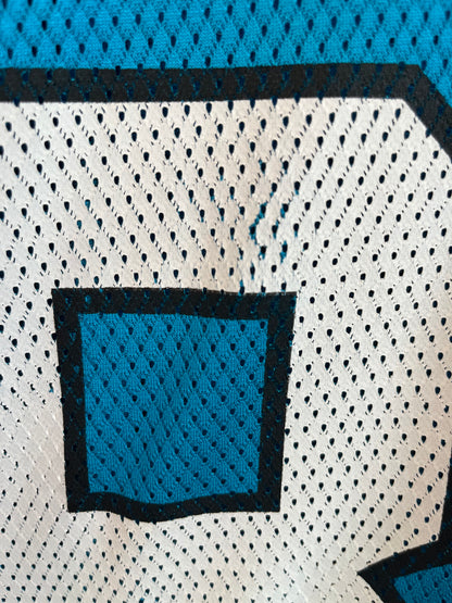 00s Carolina Panthers Steve Smith Blue Reebok Jersey (XXL)