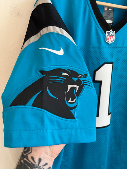2016 Carolina Panthers Cam Newton Nike Blue Stitched Jersey (M)
