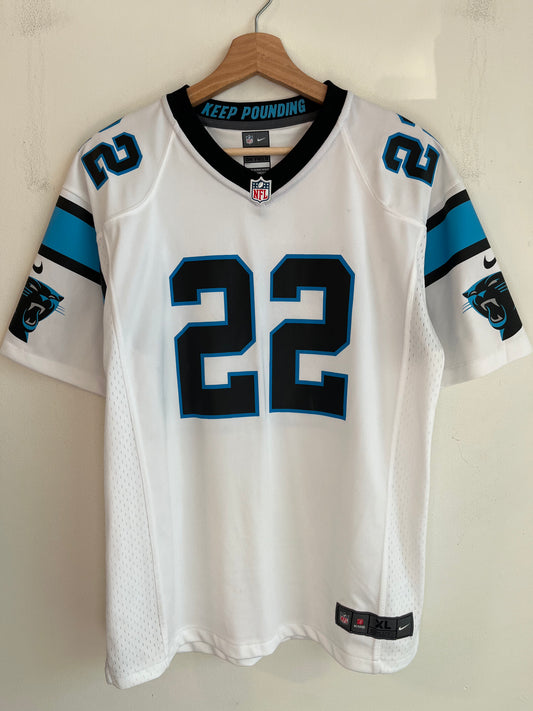 2016 Carolina Panthers Christian McCaffery Nike Away Jersey (Youth XL)