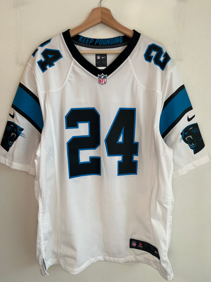 00s Carolina Panthers James Bradberry Nike Away Jersey (L)