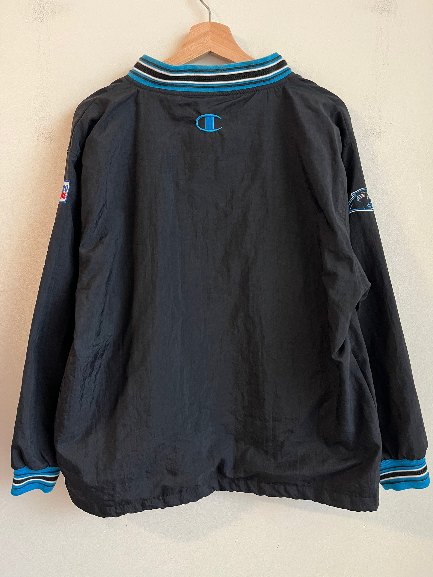 90s Carolina Panthers Champion Pro Line Windbreaker (Youth XL)