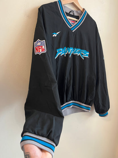 90s Carolina Panthers Pro Line Reebok Cat Scratch Windbreaker (M)