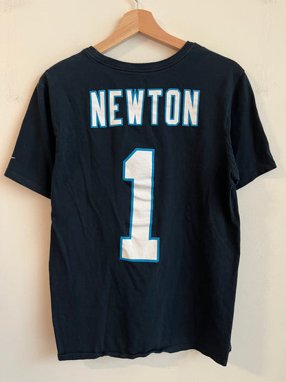 2016 Carolina Panthers Cam Newton Super Bowl 50 Nike Tee (M)