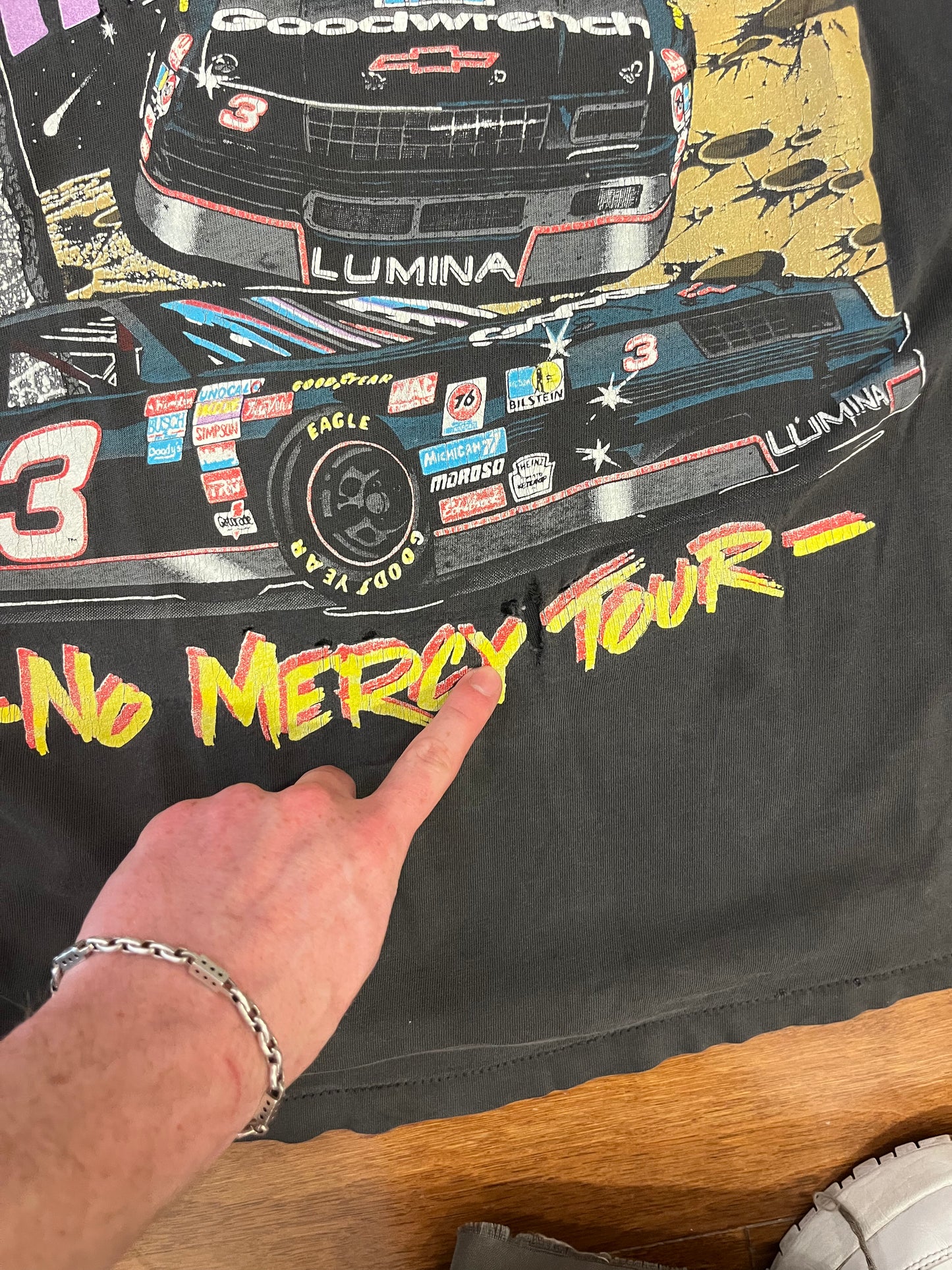 1993 Nascar Dale Thrashed "No Mercy Tour" Tee (XL)