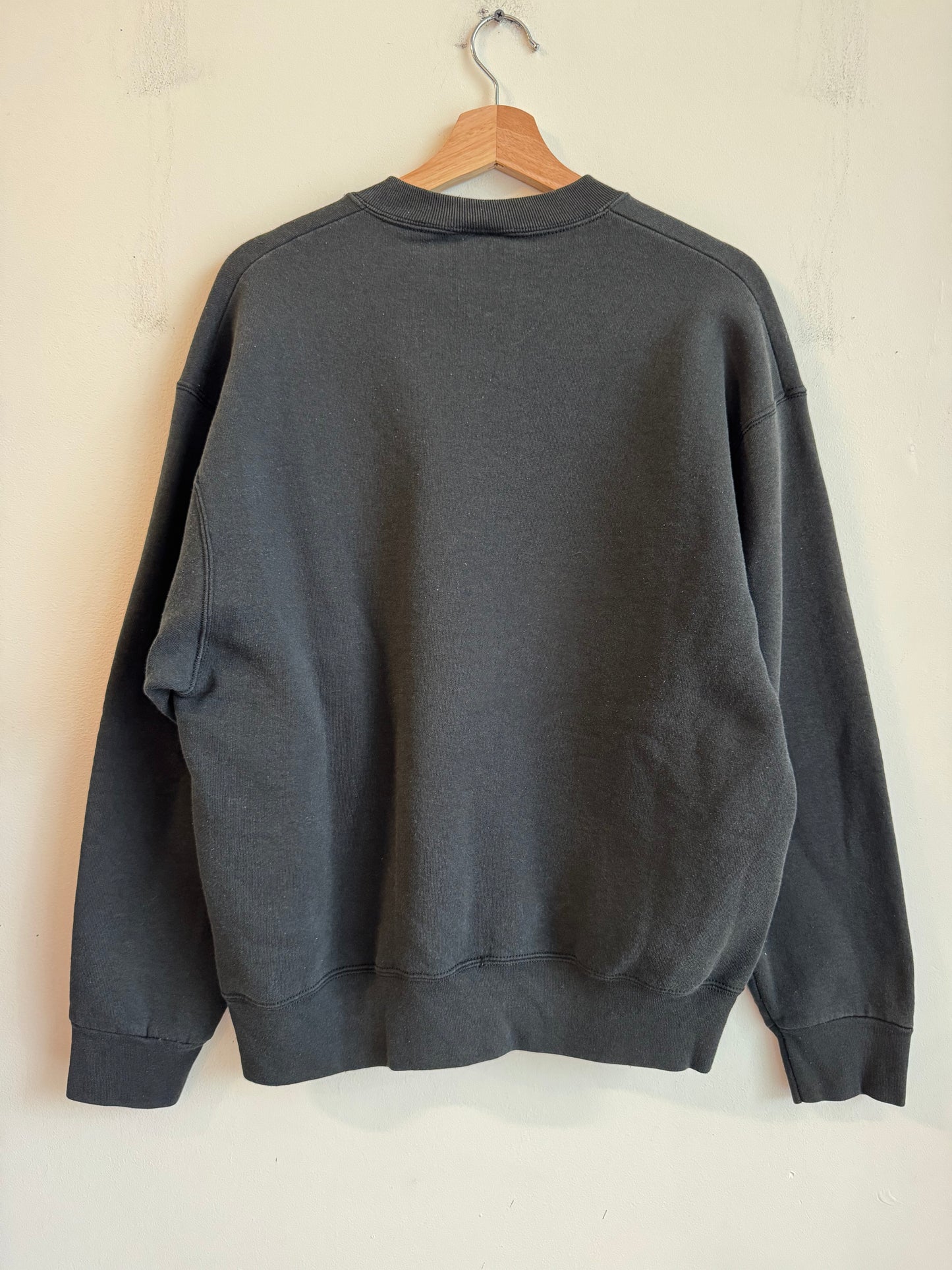 1996 Jacksonville Jaguars Black Pro Player Crewneck (L)