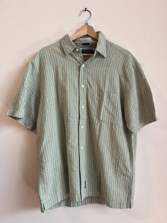 00s American Eagle Green Casual Polo Shirt (M)