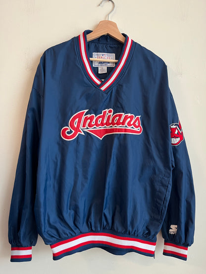 90s Cleveland Indians Vintage Starter MLB Windbreaker (XL)