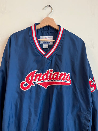90s Cleveland Indians Vintage Starter MLB Windbreaker (XL)