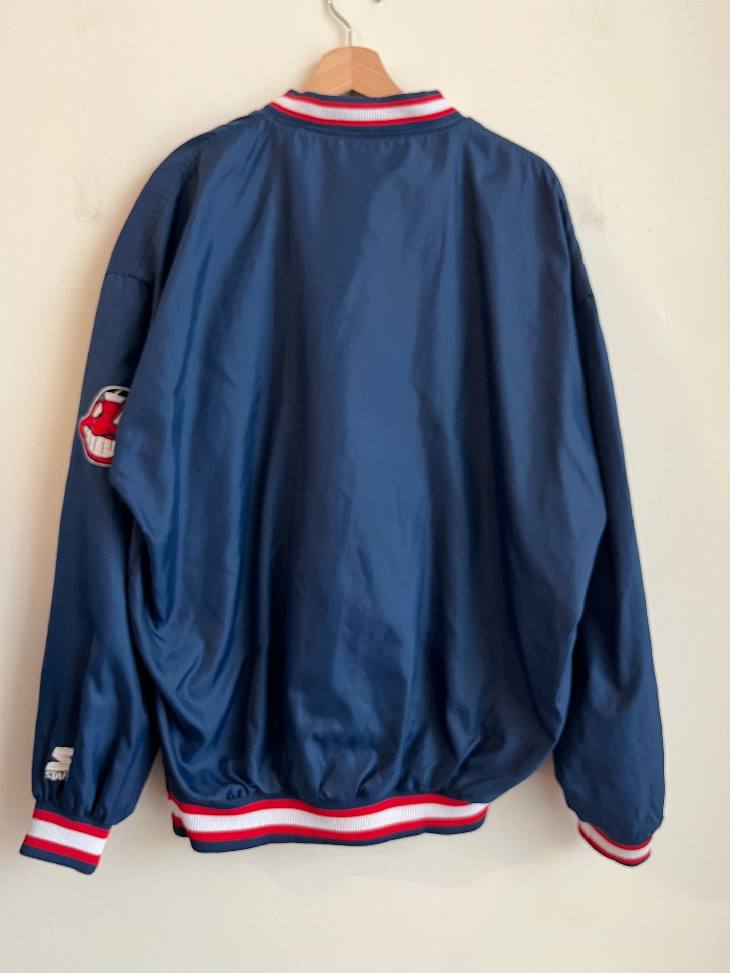 90s Cleveland Indians Vintage Starter MLB Windbreaker (XL)