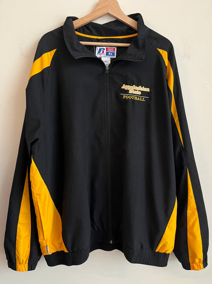 1990s Appalachian State Football Russell Athletics Full Zip Windbreaker (XL)