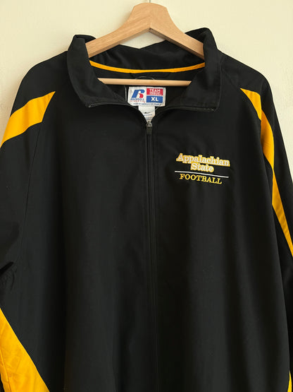1990s Appalachian State Football Russell Athletics Full Zip Windbreaker (XL)