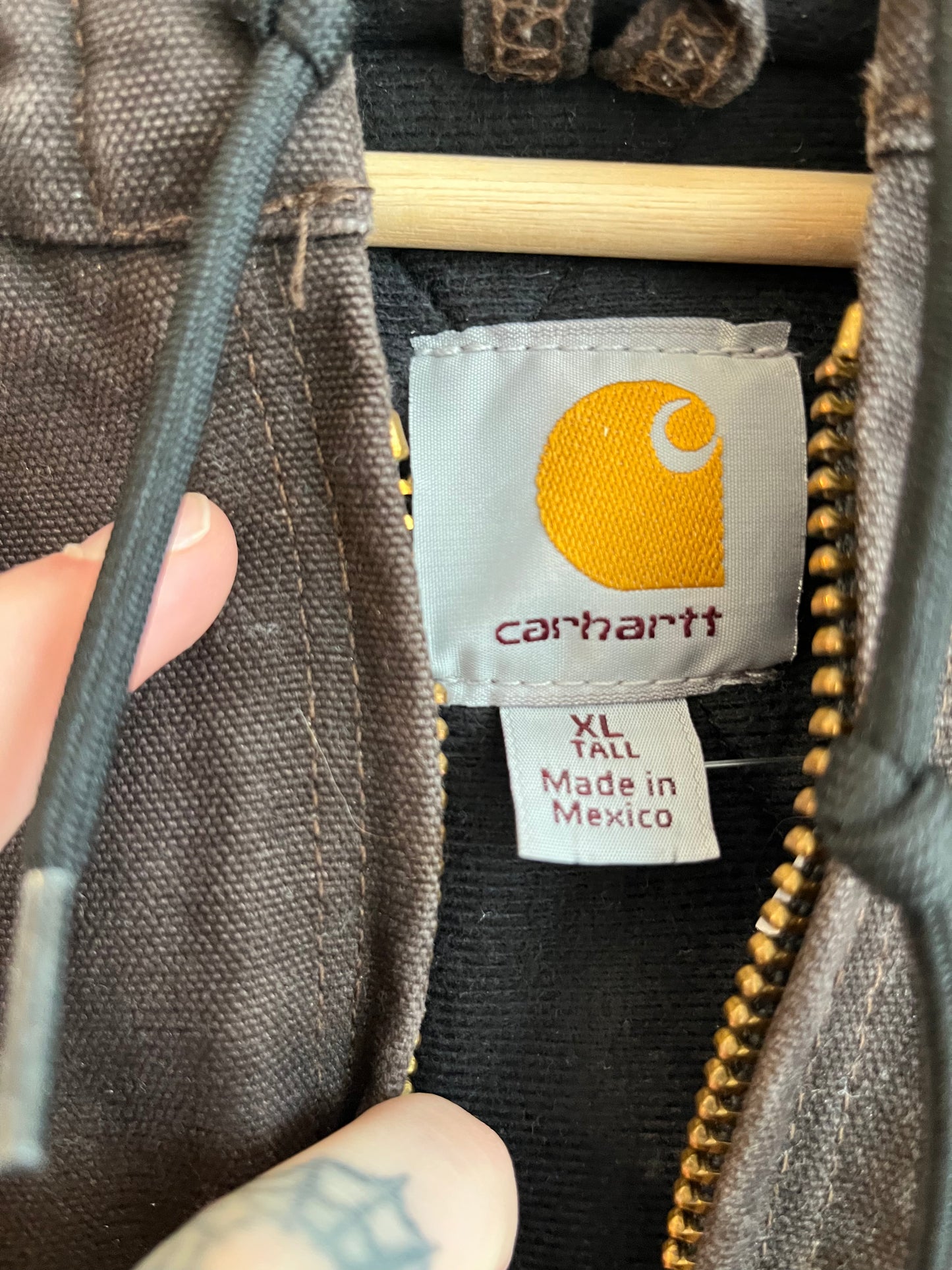 2017 Carhartt Mocha Workwear Jacket (XL)