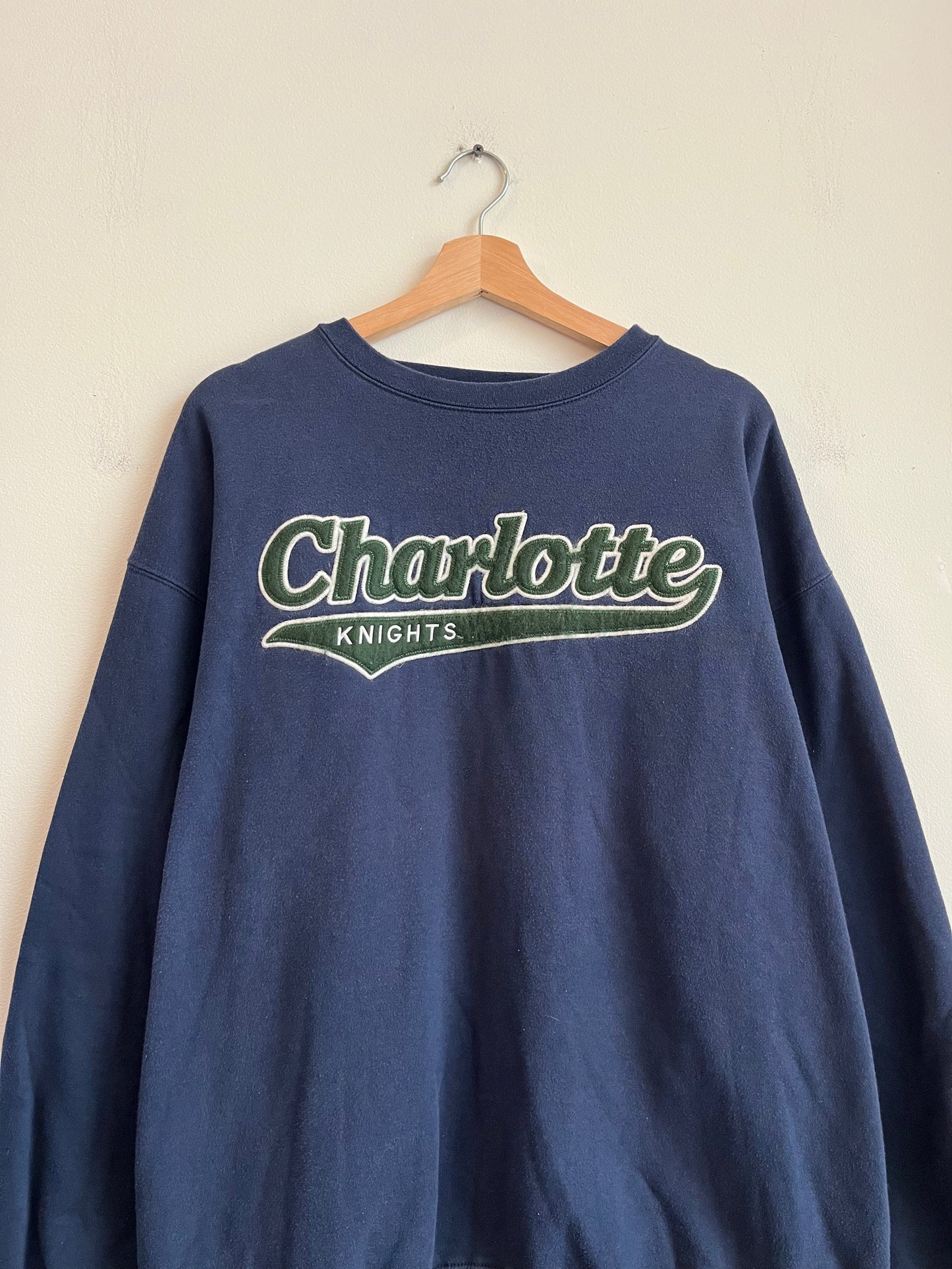 2000s Charlotte Knights Embroidered Crewneck (XL)