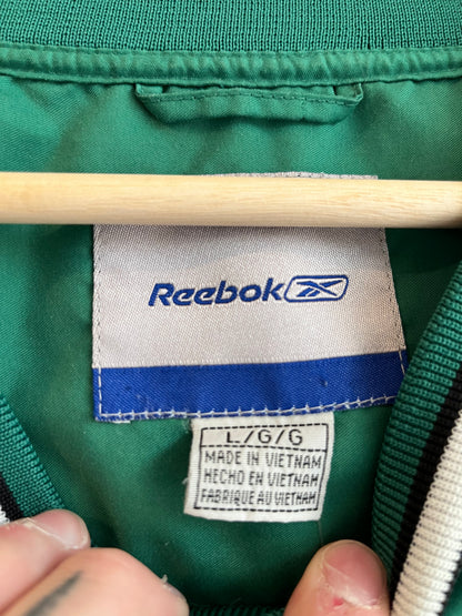 2000s Boston Celtics Reebok Green Windbreaker (L)