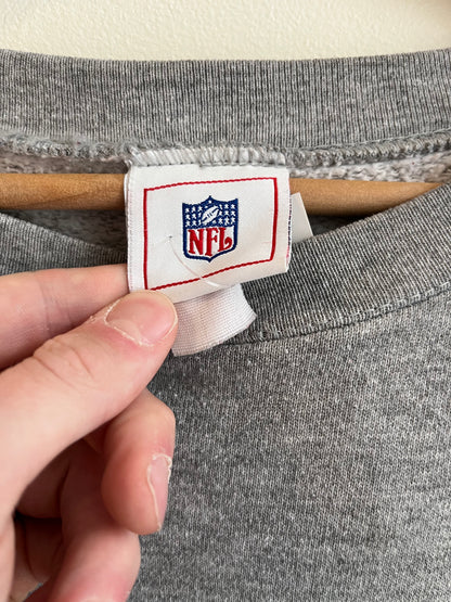2000s New York Jets Grey Crewneck (XL)