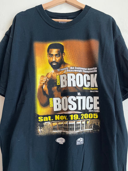 2005 Brock vs. Bostice Wrestling Tee (XL)