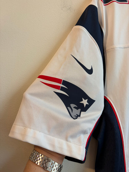 2015 New England Patriots Rob Gronkowski Nike Away Jersey (L)