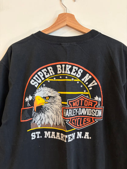 90s Harley Davidson Easy Rider St. Maarten, N.A Tee (L)